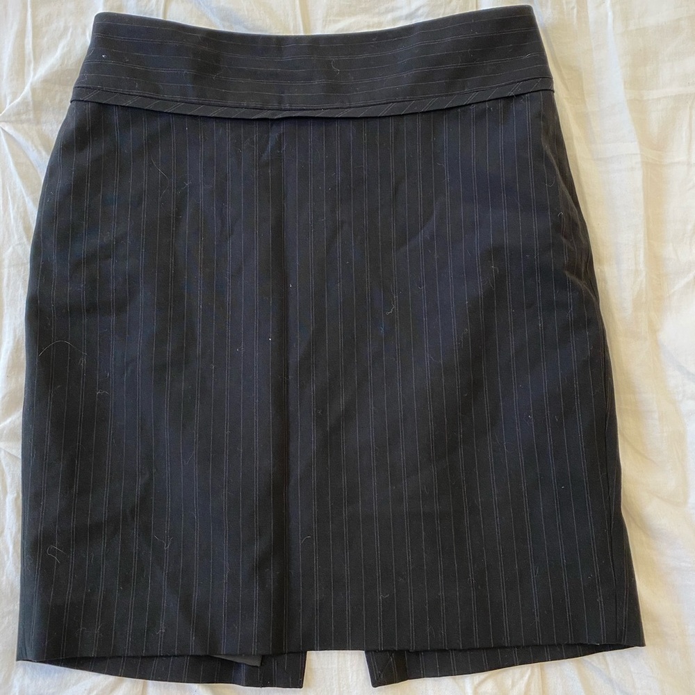 Calvin Klein Pin Stripe Pencil Skirt
